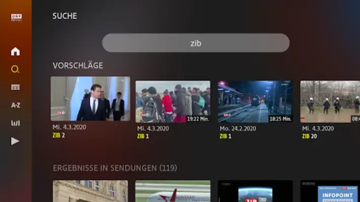 ORF TVthek android App screenshot 10